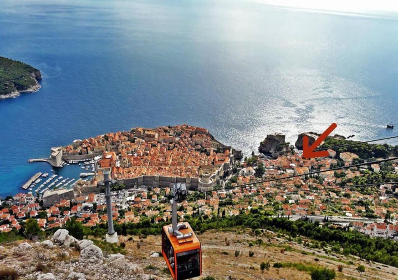 Mediteran With Garden Next To Beach And Old Town Dubrovnik Exterior foto